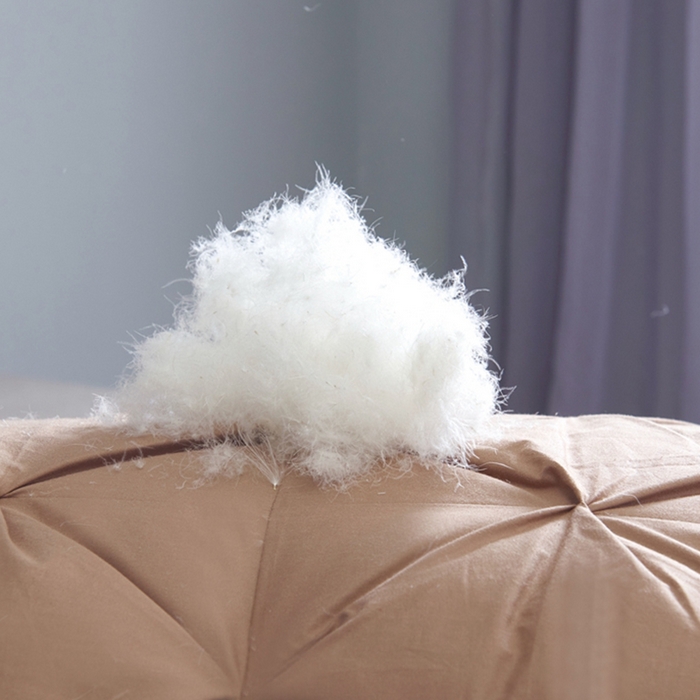 91家纺网 家纺一手货源 找家纺 顺发床垫 2025新款全棉扭花羽毛被加厚保暖95白鹅绒被子秋冬春秋被冬被直播供货     （羽绒被联系商家） 咖色（平格）