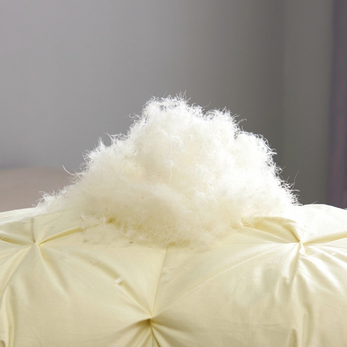 91家纺网 家纺一手货源 找家纺 顺发床垫 2025新款全棉扭花羽毛被加厚保暖95白鹅绒被子秋冬春秋被冬被直播供货     （羽绒被联系商家） 米黄（平格）