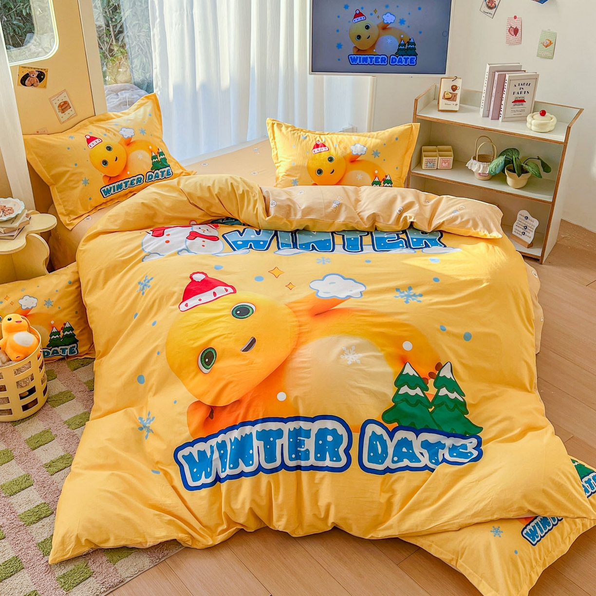 91家纺网 家纺一手货源 找家纺 （总）浩诚 2026新款全棉卡通四件套第二批（陆续更新）