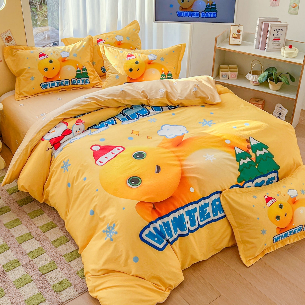 91家纺网 家纺一手货源 找家纺 浩诚 2026新款全棉卡通四件套第二批（陆续更新） 暖暖