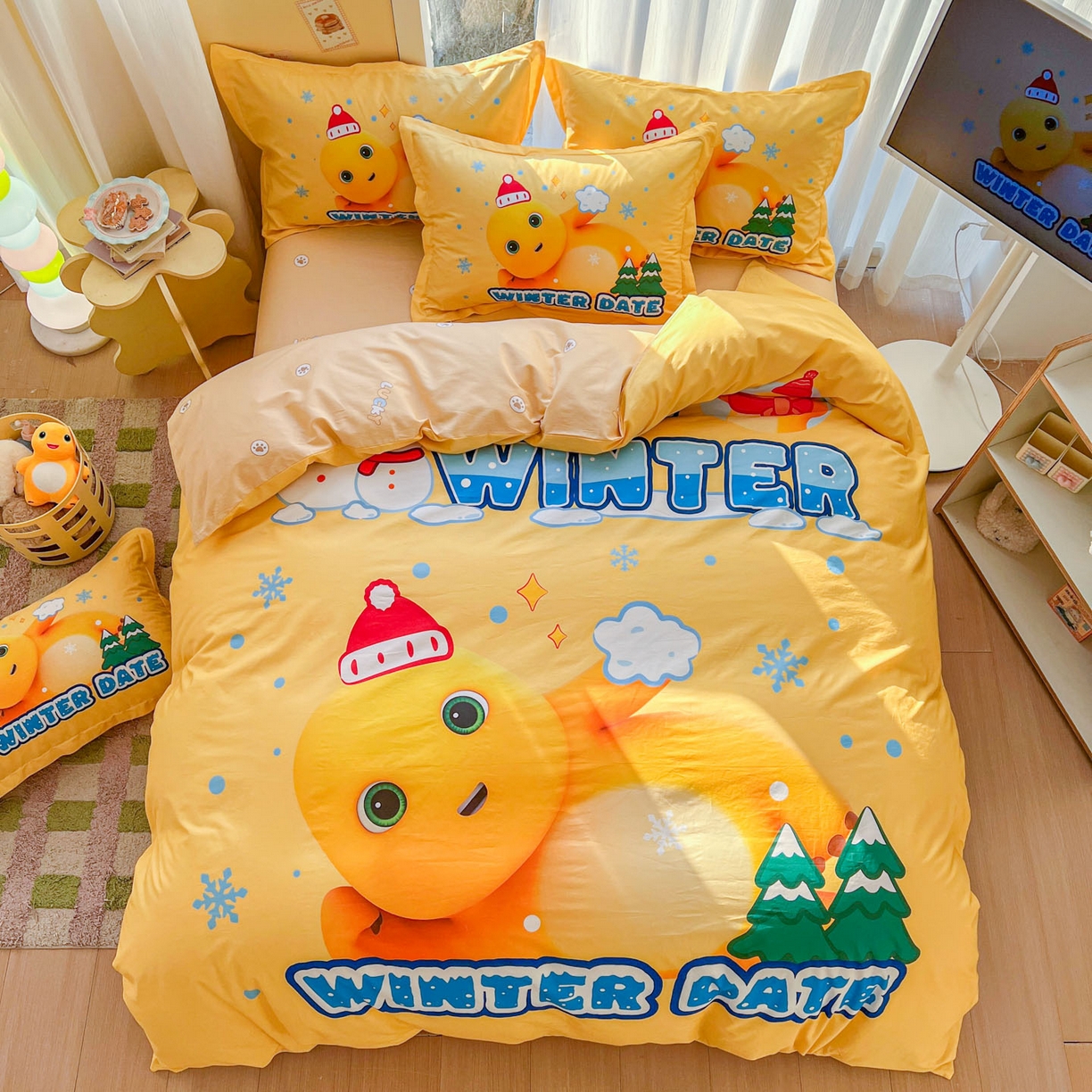 91家纺网 家纺一手货源 找家纺 浩诚 2026新款全棉卡通四件套第二批（陆续更新） 暖暖