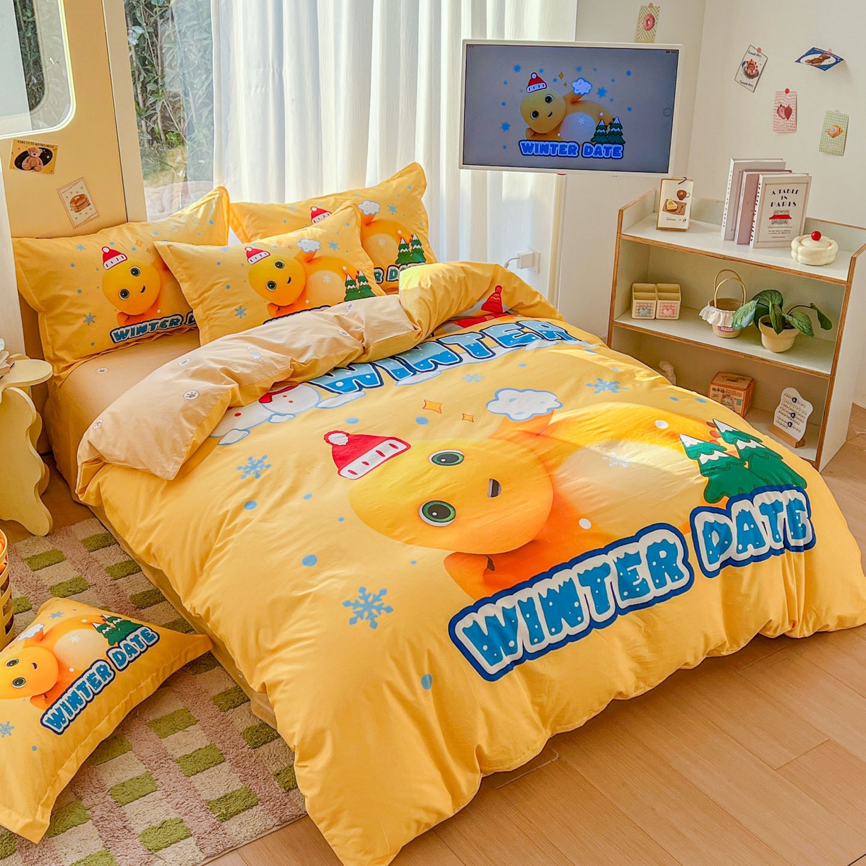 91家纺网 家纺一手货源 找家纺 浩诚 2026新款全棉卡通四件套第二批（陆续更新） 暖暖