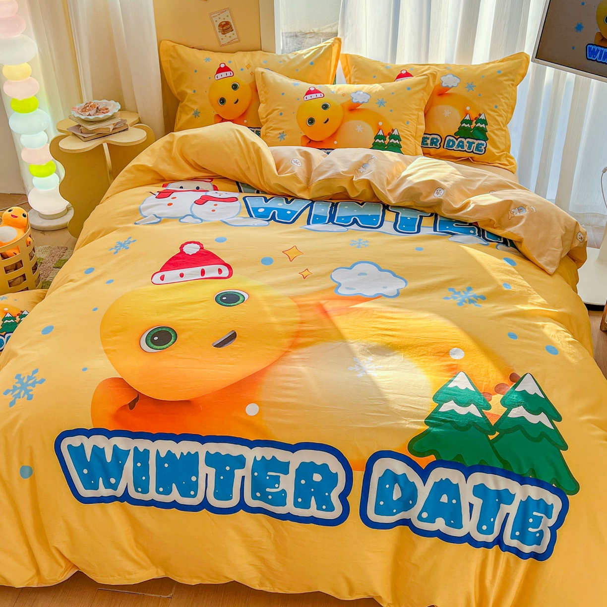 91家纺网 家纺一手货源 找家纺 浩诚 2026新款全棉卡通四件套第二批（陆续更新） 暖暖