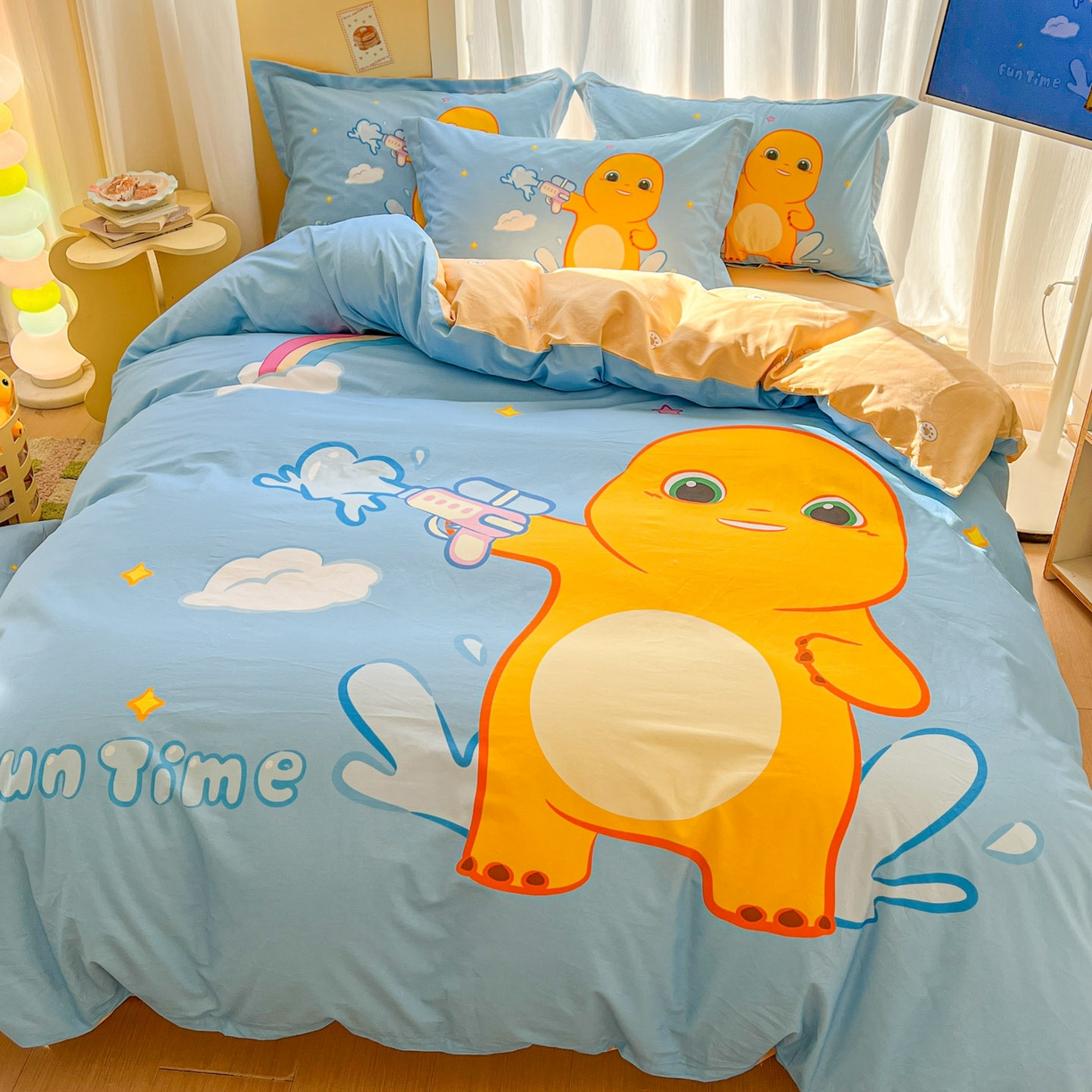 91家纺网 家纺一手货源 找家纺 浩诚 2026新款全棉卡通四件套第二批（陆续更新） 快乐狂欢