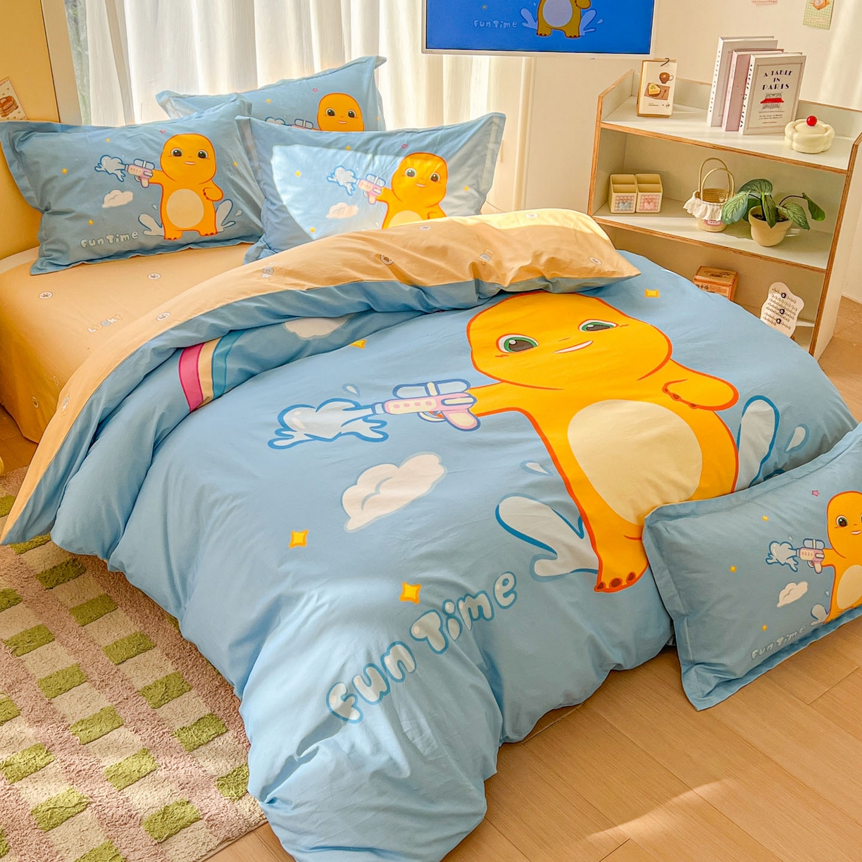 91家纺网 家纺一手货源 找家纺 浩诚 2026新款全棉卡通四件套第二批（陆续更新） 快乐狂欢