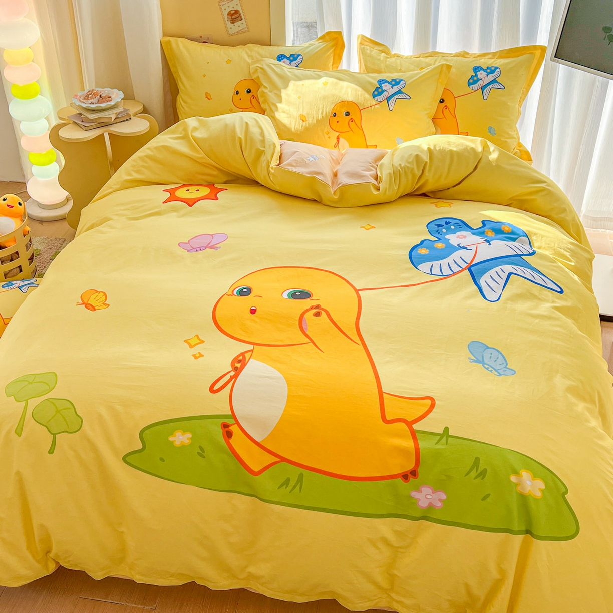 91家纺网 家纺一手货源 找家纺 浩诚 2026新款全棉卡通四件套第二批（陆续更新） 轻松一刻