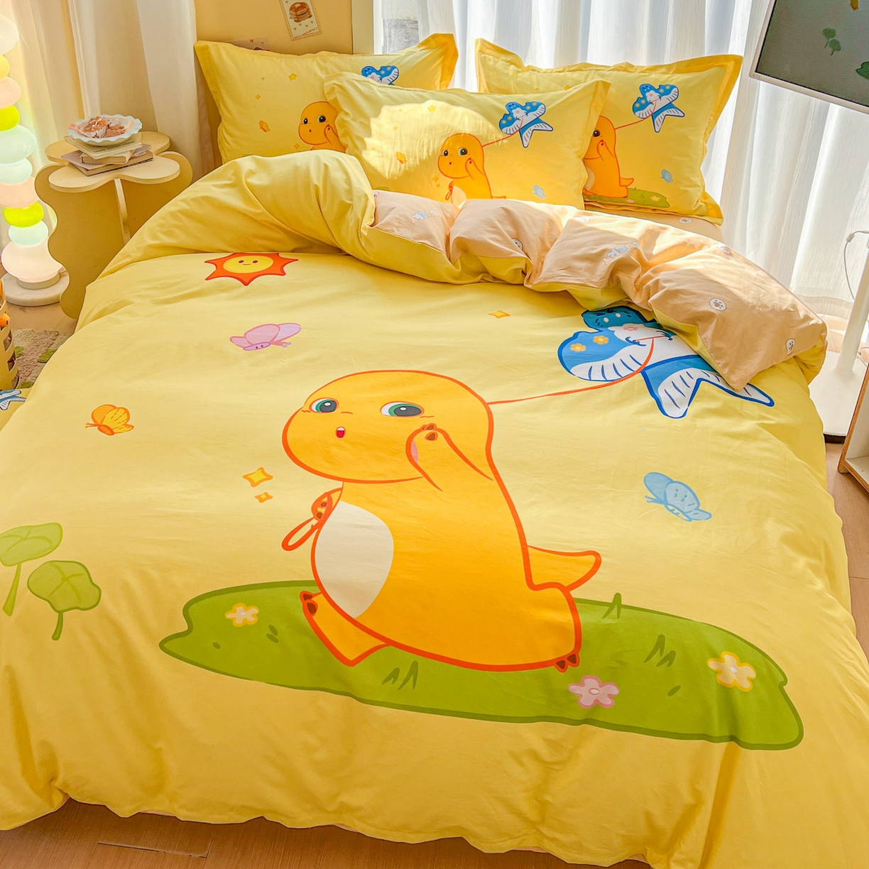 91家纺网 家纺一手货源 找家纺 浩诚 2026新款全棉卡通四件套第二批（陆续更新） 轻松一刻