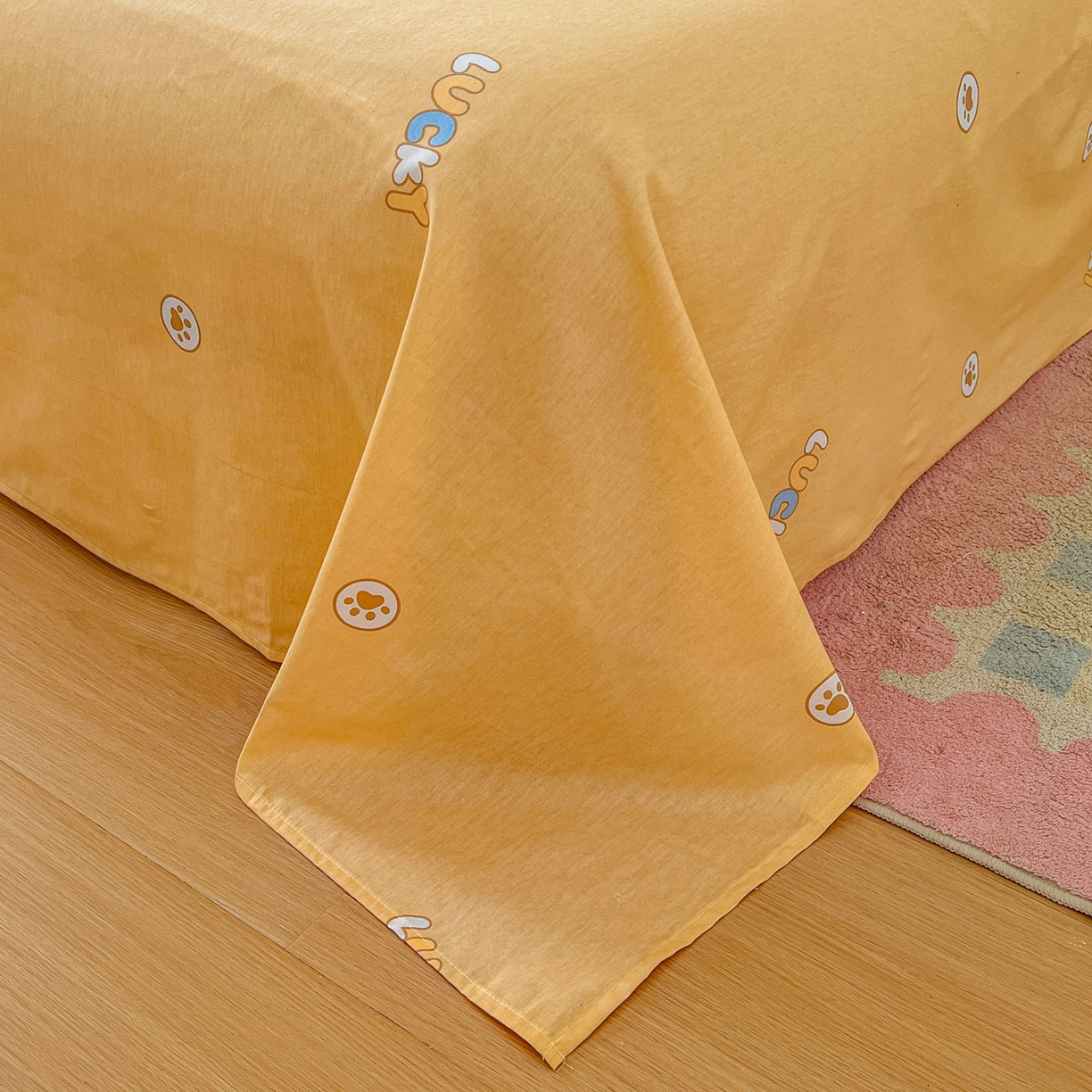 91家纺网 家纺一手货源 找家纺 浩诚 2026新款全棉卡通四件套第二批（陆续更新） 小奶龙