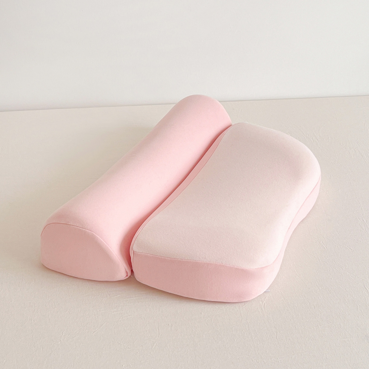 麦哆乐 2026新款二合一德绒枕枕头枕芯 粉色