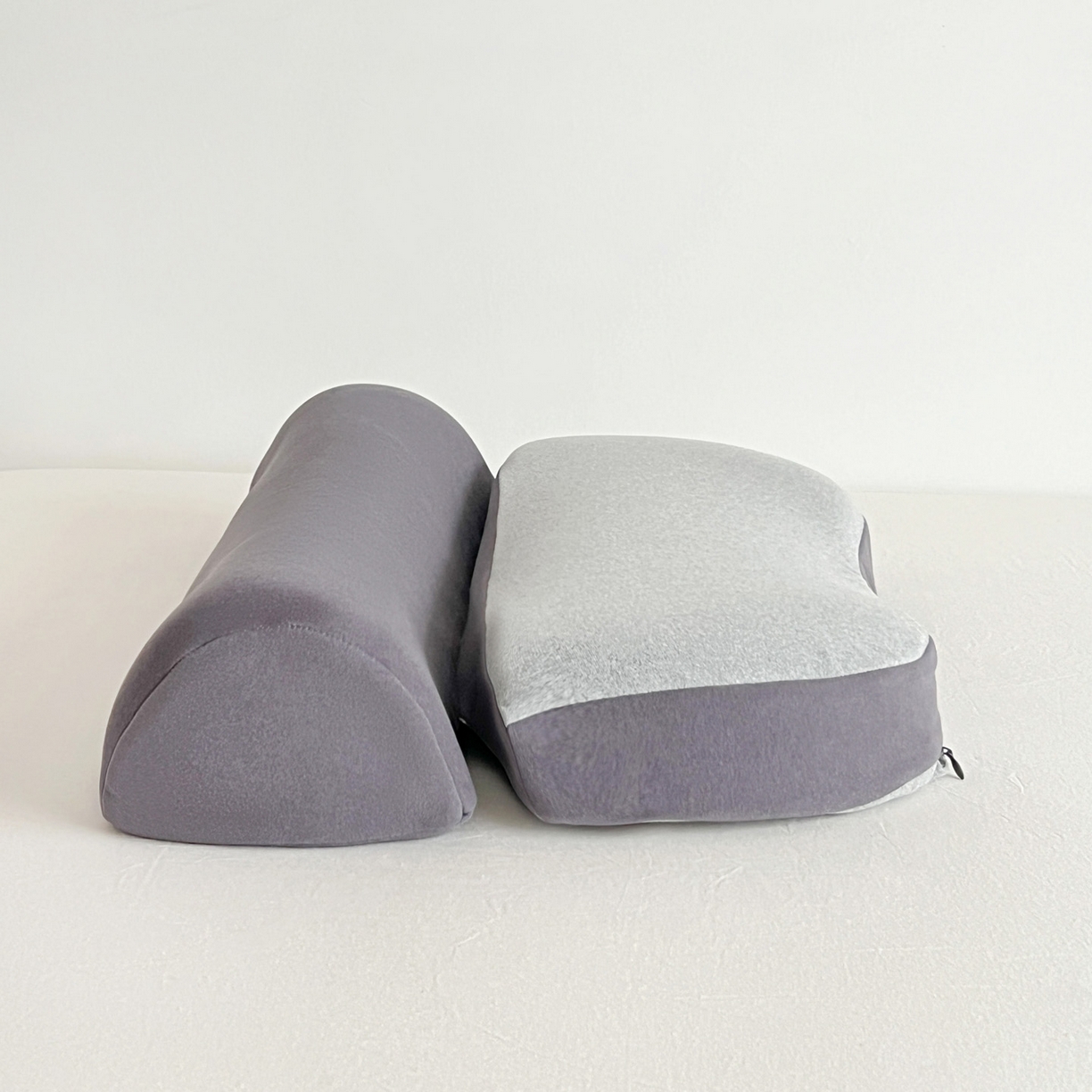 91家纺网 家纺一手货源 找家纺 麦哆乐 2026新款二合一德绒枕枕头枕芯 灰色