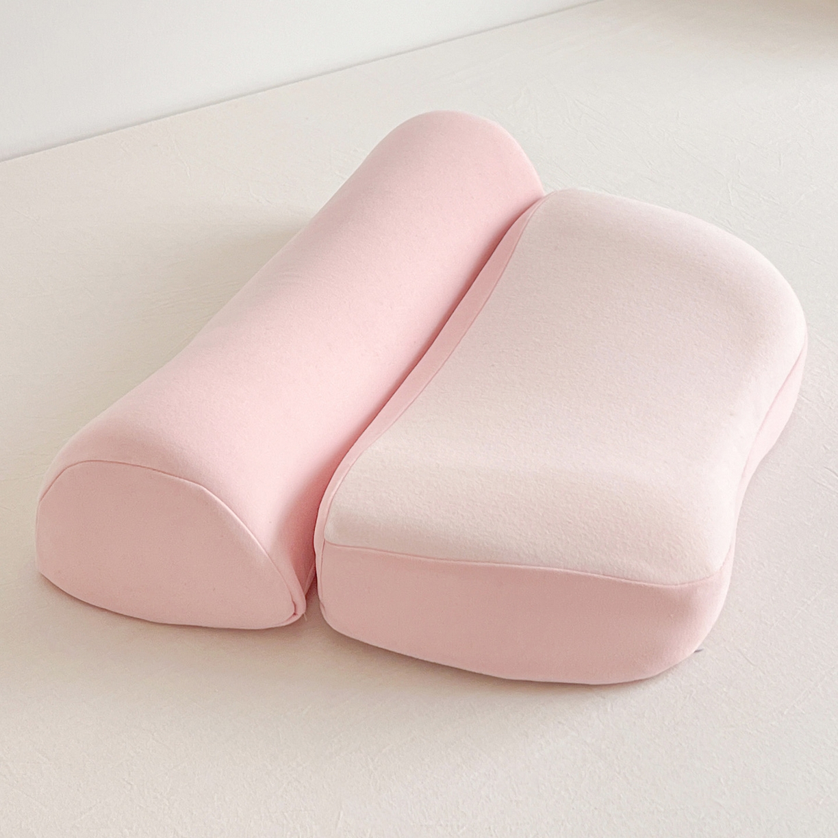 91家纺网 家纺一手货源 找家纺 麦哆乐 2026新款二合一德绒枕枕头枕芯 粉色