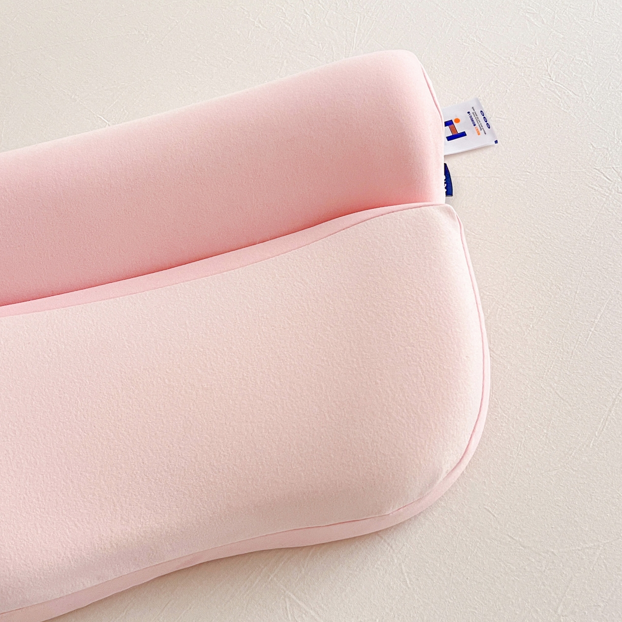 91家纺网 家纺一手货源 找家纺 麦哆乐 2026新款二合一德绒枕枕头枕芯 粉色