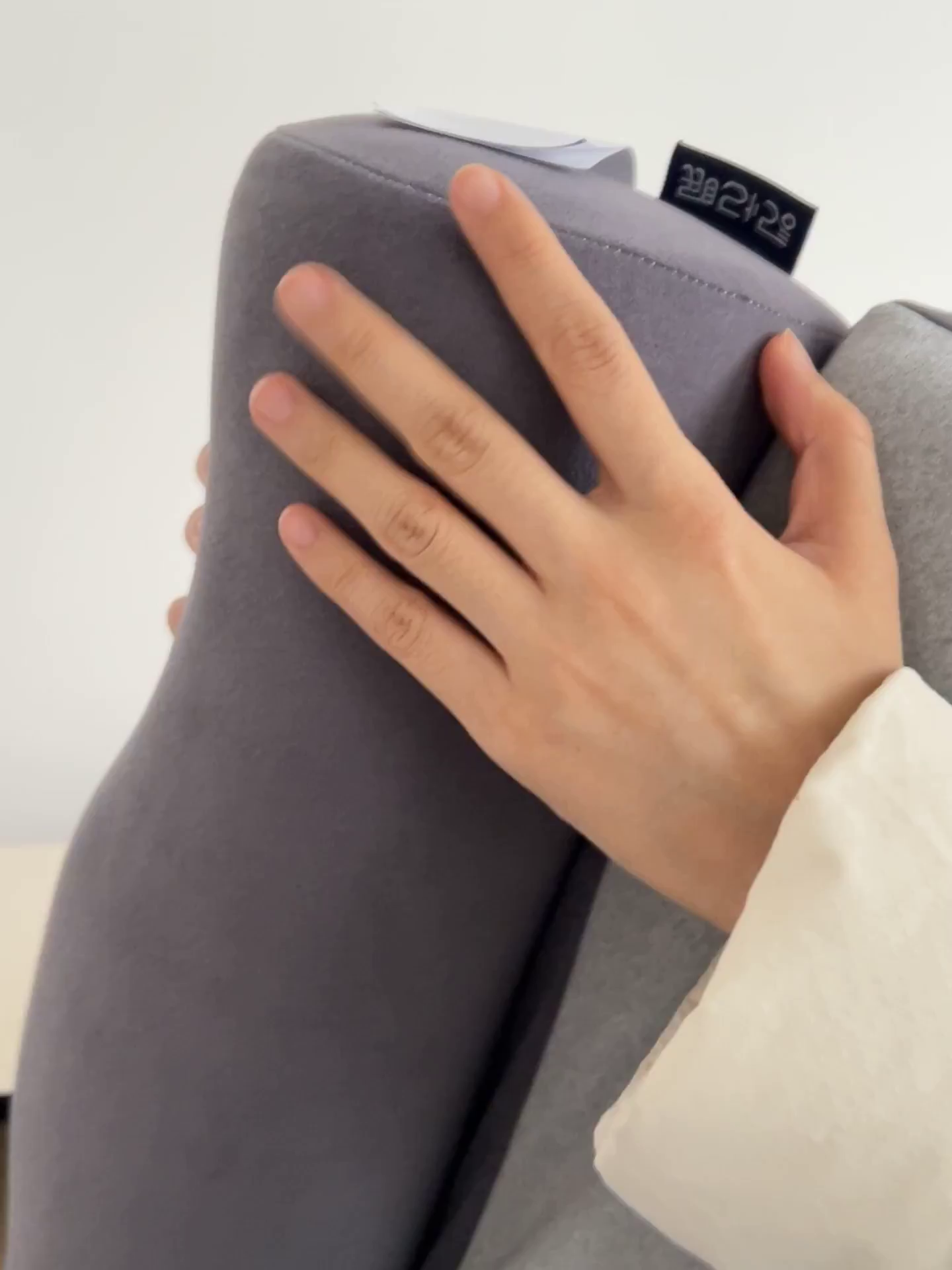 91家纺网 家纺一手货源 找家纺 麦哆乐 2026新款二合一德绒枕枕头枕芯 灰色