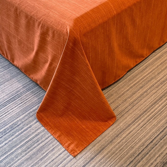 91家纺网 家纺一手货源 找家纺 恩和家纺 2026新款森能量碳纤维环保四件套系列 碳卡绒-桔格烟灰