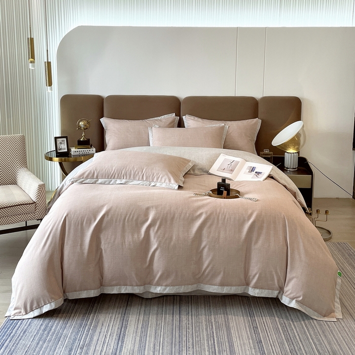 恩和家纺 2026新款森能量碳纤维环保四件套系列 碳卡绒-温玉