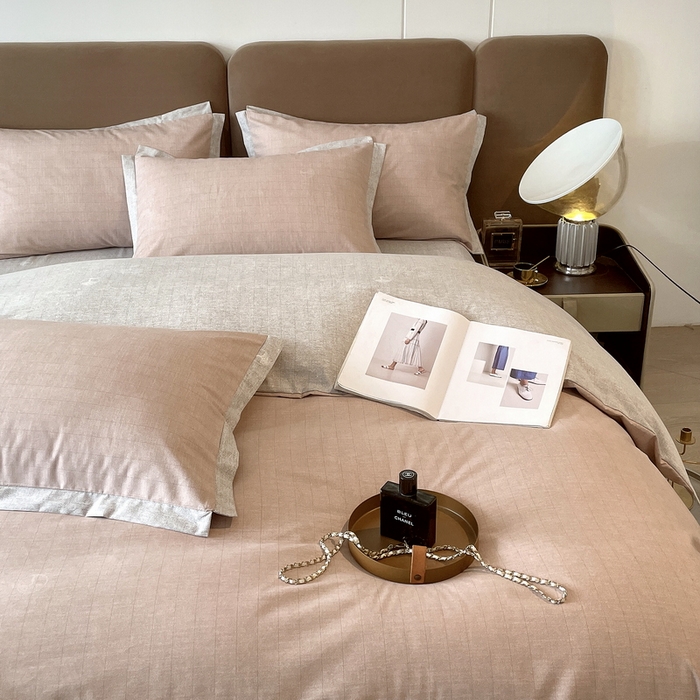 91家纺网 家纺一手货源 找家纺 恩和家纺 2026新款森能量碳纤维环保四件套系列 碳卡绒-温玉