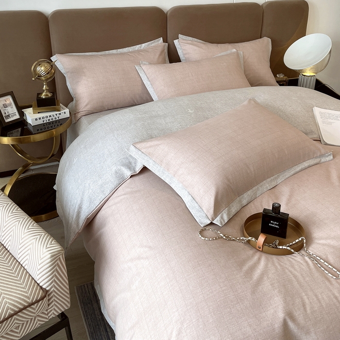 91家纺网 家纺一手货源 找家纺 恩和家纺 2026新款森能量碳纤维环保四件套系列 碳卡绒-温玉