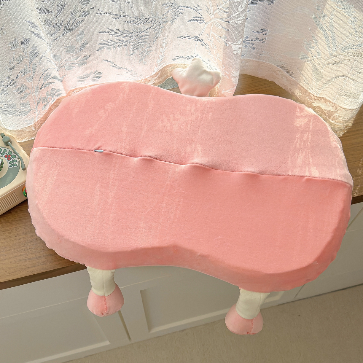 91家纺网 家纺一手货源 找家纺 （总）诺可 2026新款绒款猫肚枕记忆枕枕头枕芯-面包仔