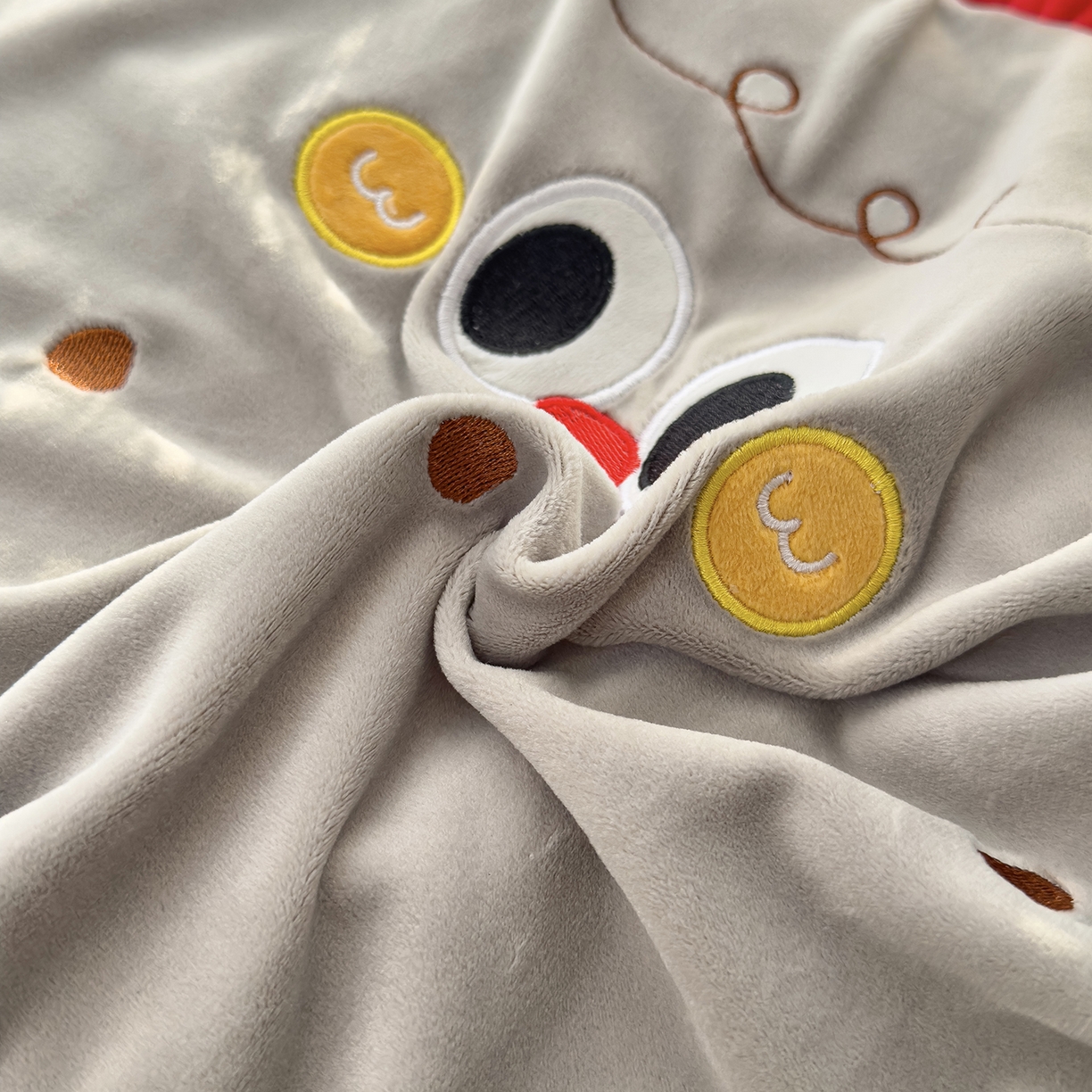 91家纺网 家纺一手货源 找家纺 诺可 2026新款绒款猫肚枕记忆枕枕头枕芯-面包仔 面包仔-灰色