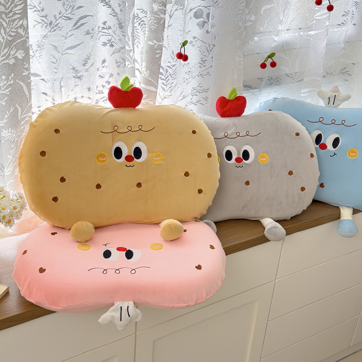 91家纺网 家纺一手货源 找家纺 诺可 2026新款绒款猫肚枕记忆枕枕头枕芯-面包仔 组合