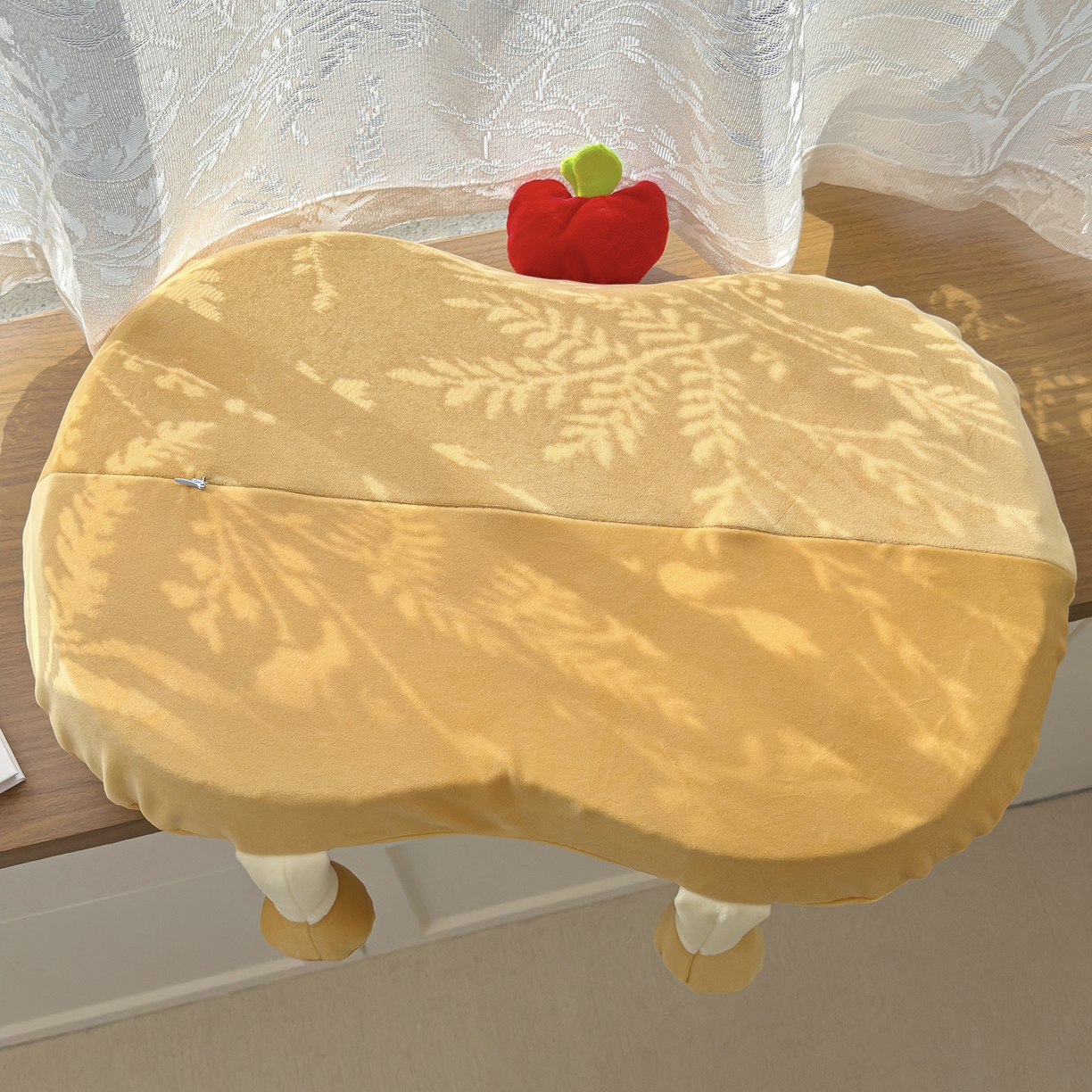 91家纺网 家纺一手货源 找家纺 诺可 2026新款绒款猫肚枕记忆枕枕头枕芯-面包仔 面包仔-黄色