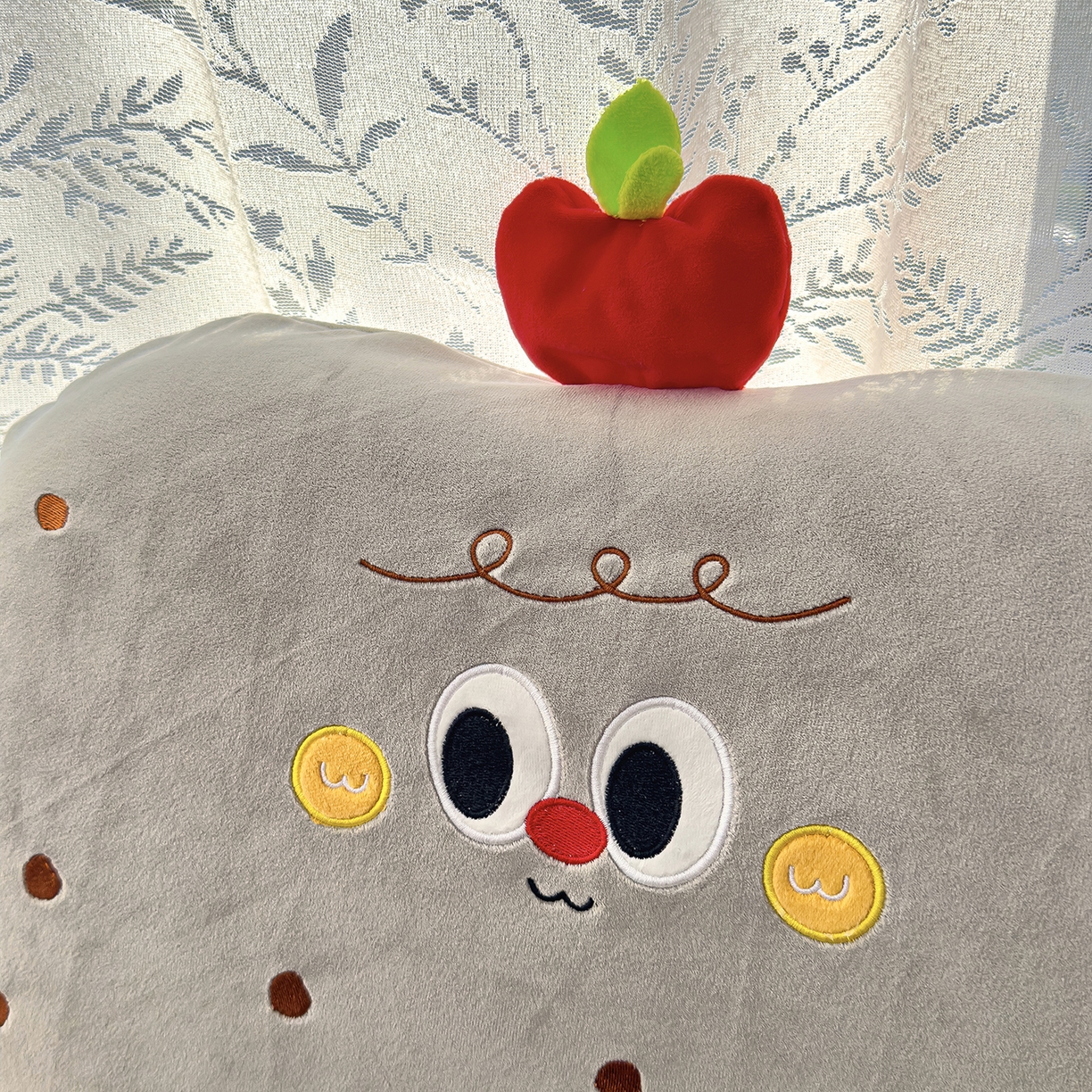 91家纺网 家纺一手货源 找家纺 诺可 2026新款绒款猫肚枕记忆枕枕头枕芯-面包仔 面包仔-灰色