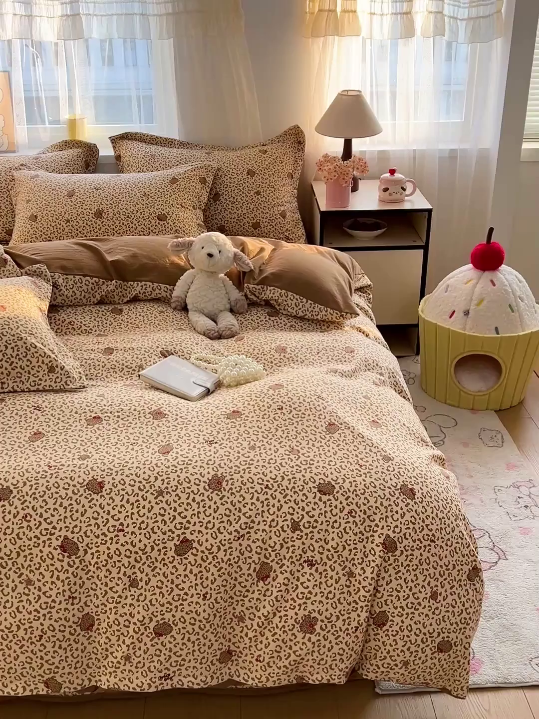 91家纺网 家纺一手货源 找家纺 （总）梵克保罗 2026新款亲肤舒适仿棉印花床盖四件套