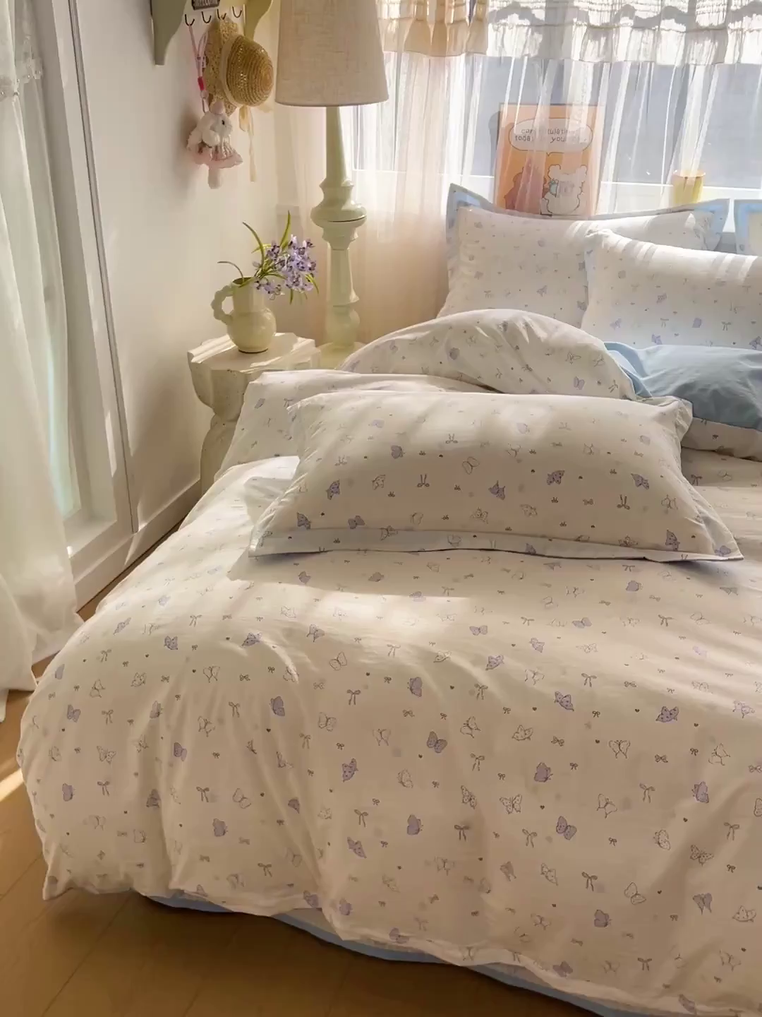 91家纺网 家纺一手货源 找家纺 梵克保罗 2026新款亲肤舒适仿棉印花床盖四件套 逐梦