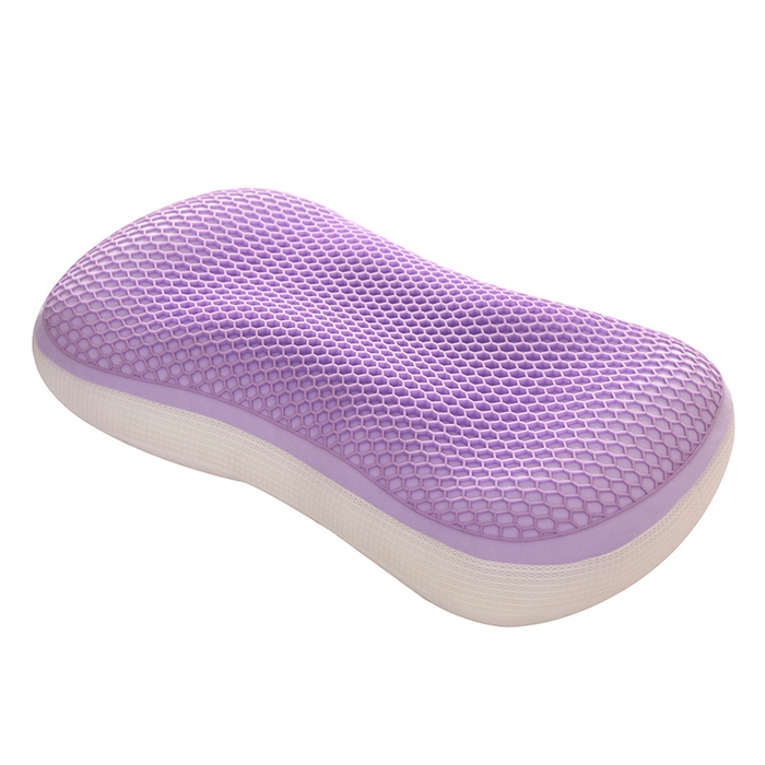 91家纺网 家纺一手货源 找家纺 （总）昕科 2025新款凉感TPE释压羽丝枕芯枕头tpe零压枕爆款