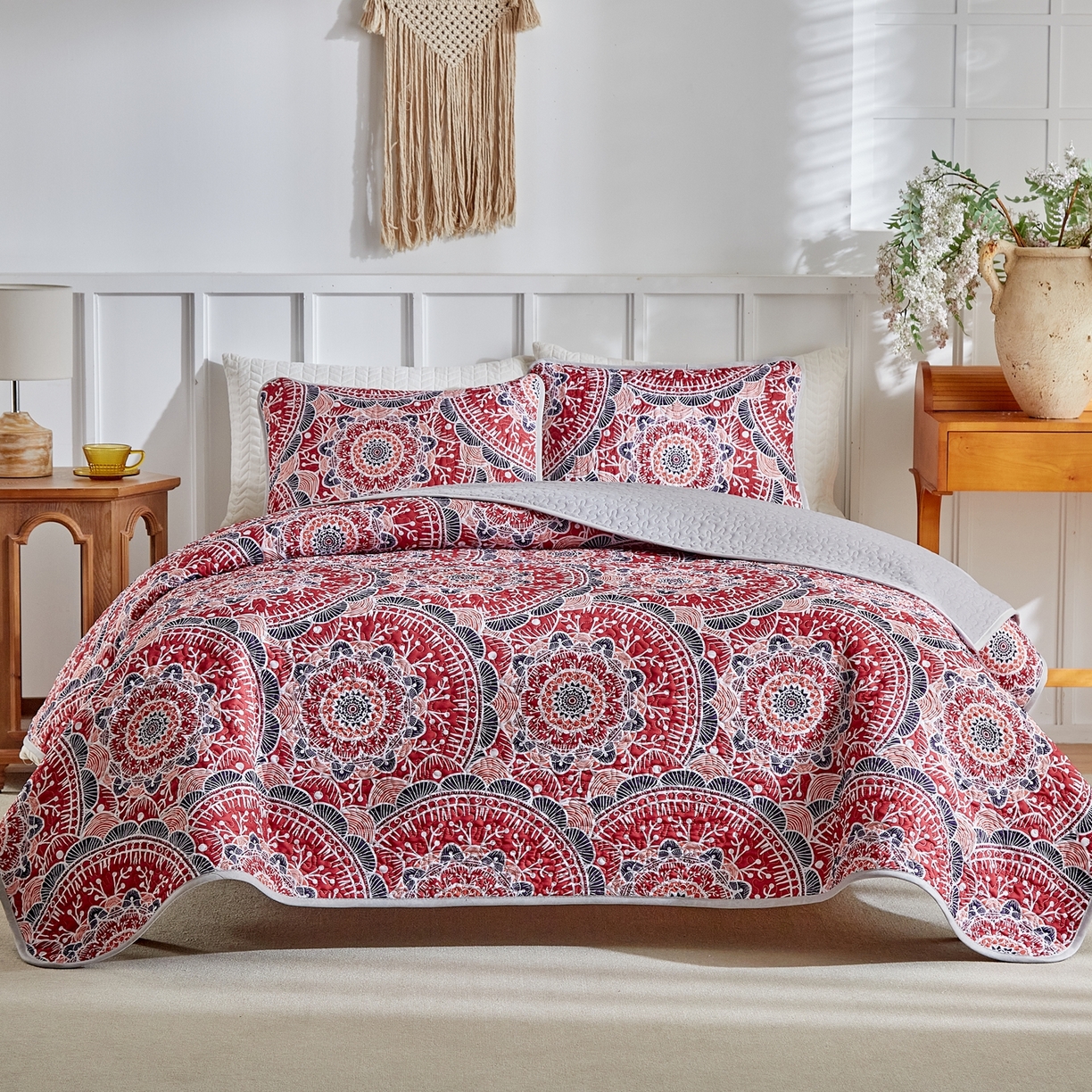 91家纺网 家纺一手货源 找家纺 （总）温宁家纺 2026新款印花床盖