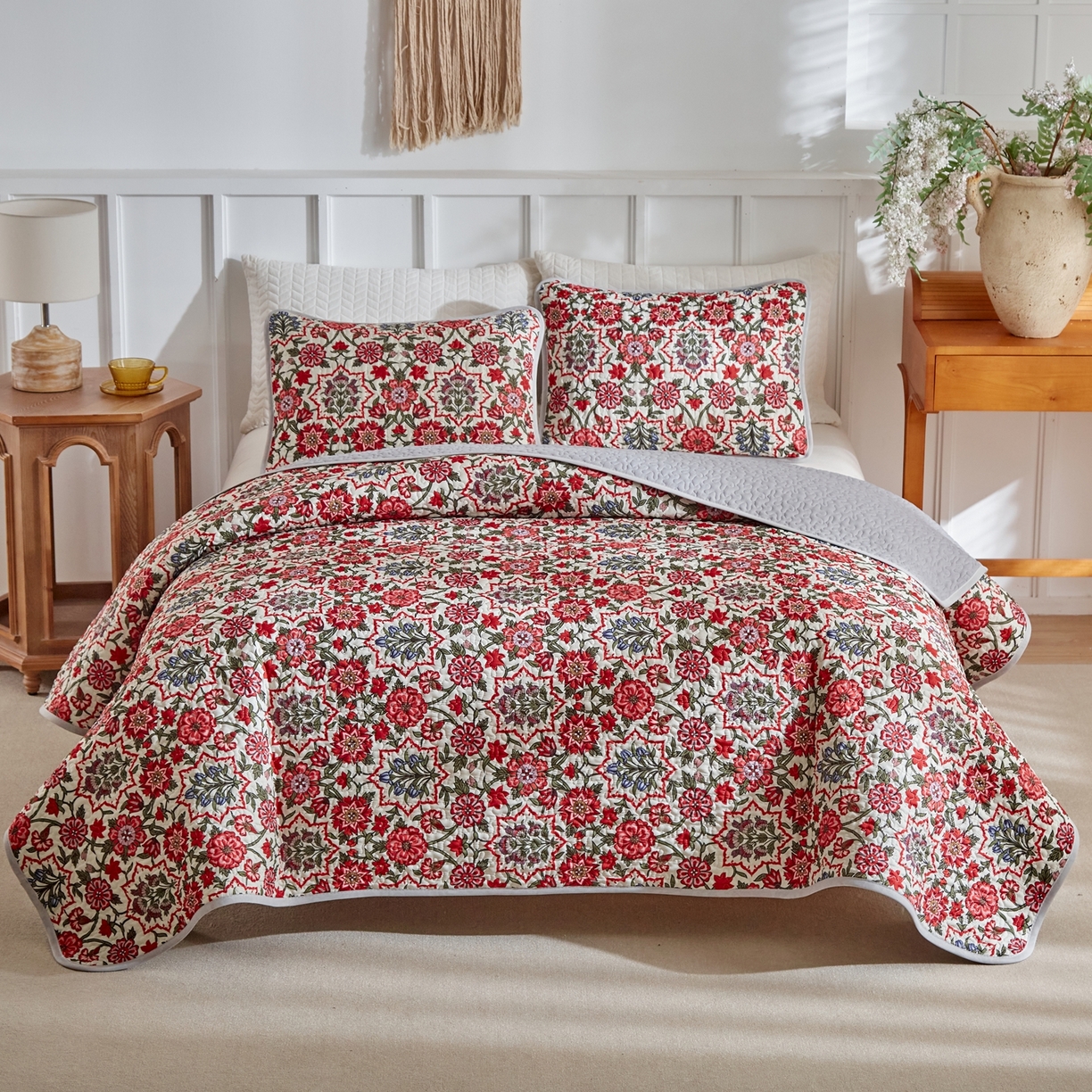 91家纺网 家纺一手货源 找家纺 （总）温宁家纺 2026新款印花床盖