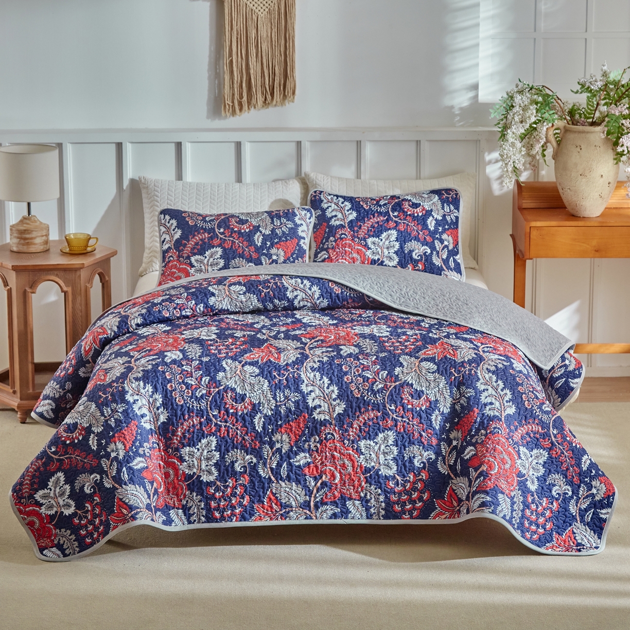 91家纺网 家纺一手货源 找家纺 （总）温宁家纺 2026新款印花床盖