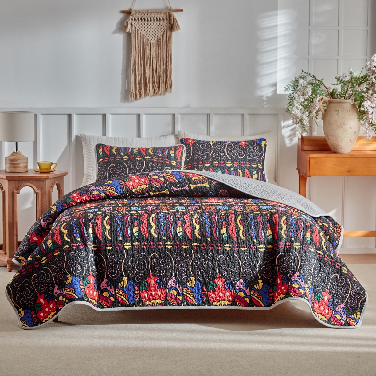 91家纺网 家纺一手货源 找家纺 （总）温宁家纺 2026新款印花床盖