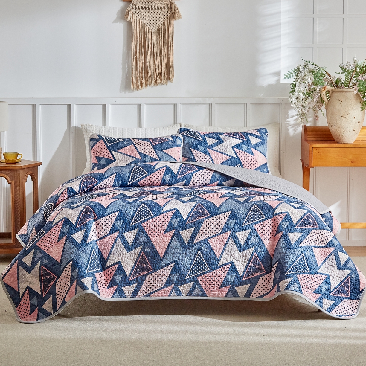 91家纺网 家纺一手货源 找家纺 （总）温宁家纺 2026新款印花床盖