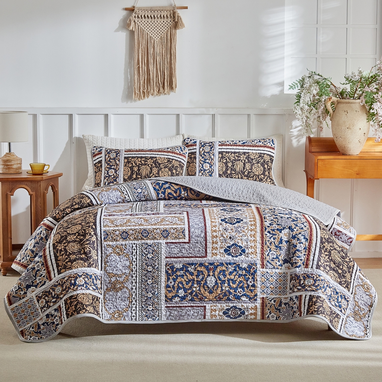 91家纺网 家纺一手货源 找家纺 （总）温宁家纺 2026新款印花床盖