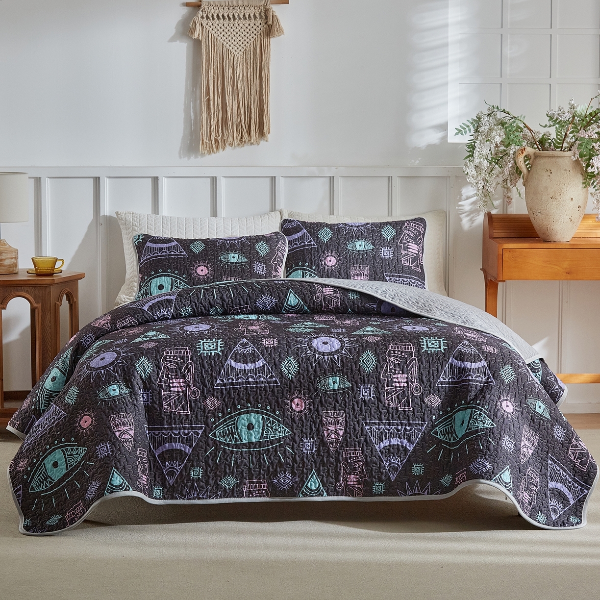 91家纺网 家纺一手货源 找家纺 （总）温宁家纺 2026新款印花床盖