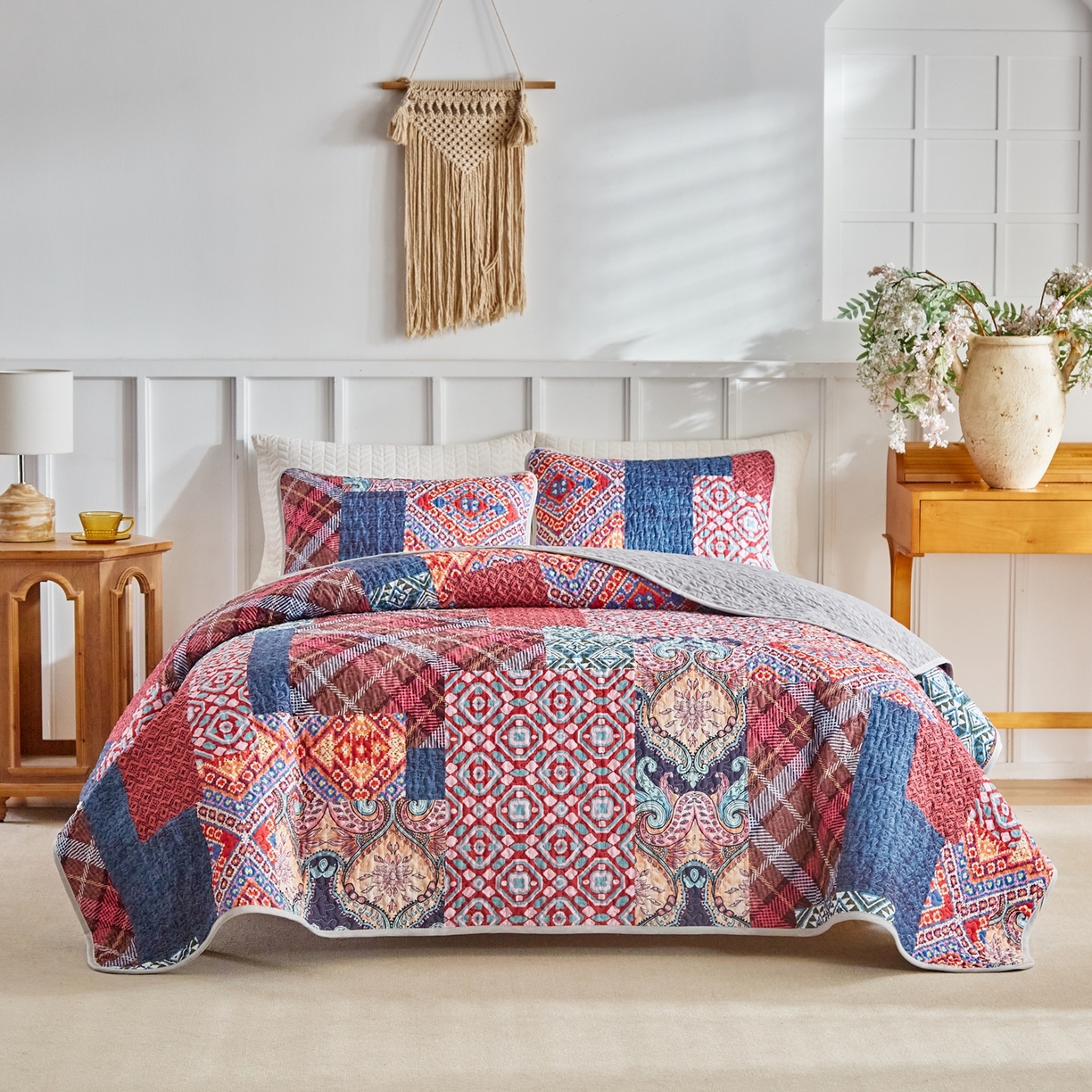 91家纺网 家纺一手货源 找家纺 （总）温宁家纺 2026新款印花床盖