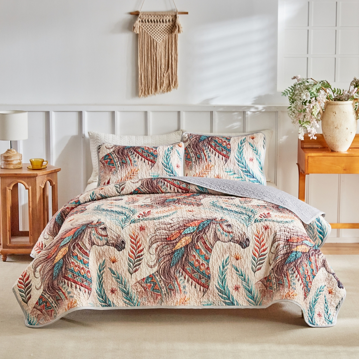 91家纺网 家纺一手货源 找家纺 （总）温宁家纺 2026新款印花床盖