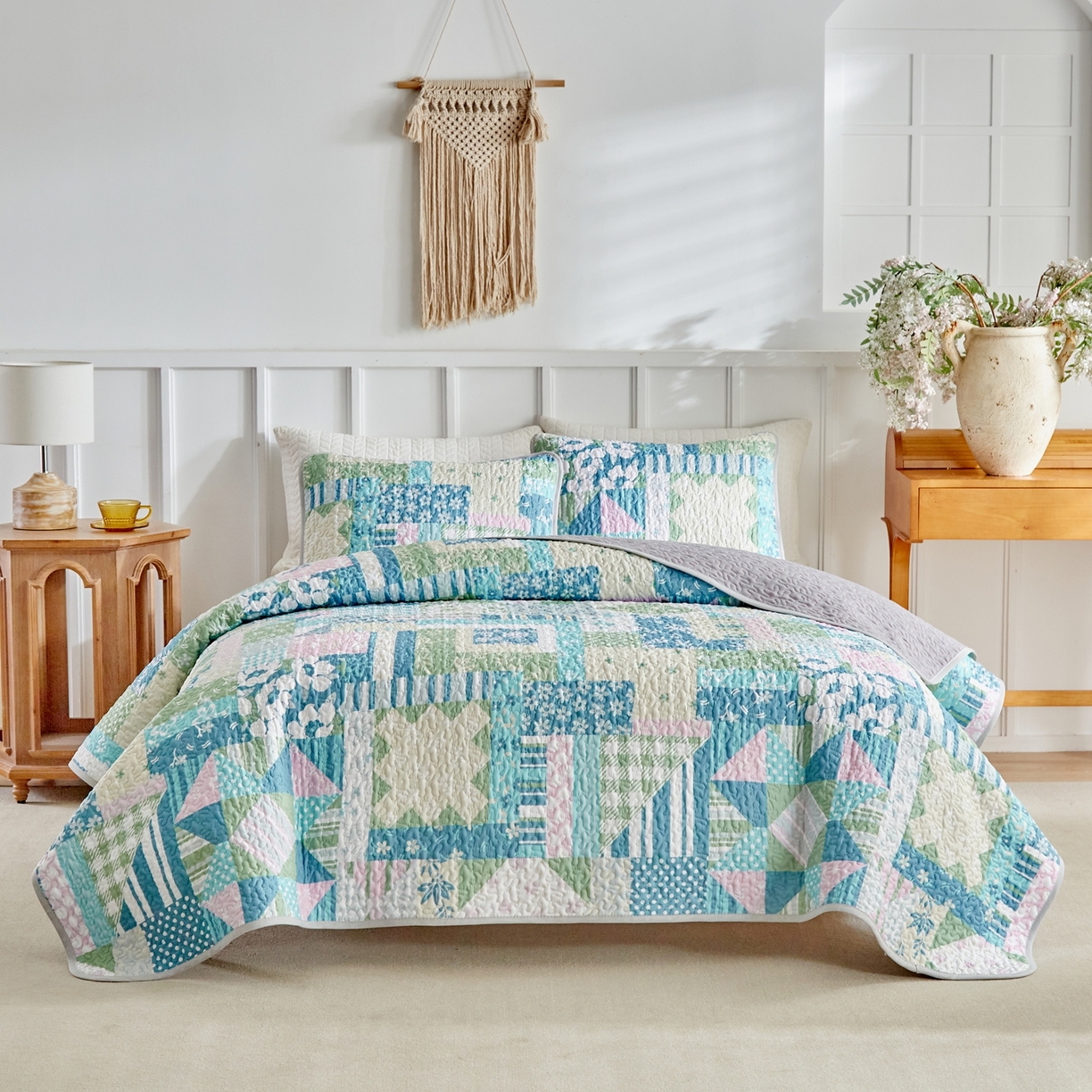 91家纺网 家纺一手货源 找家纺 （总）温宁家纺 2026新款印花床盖