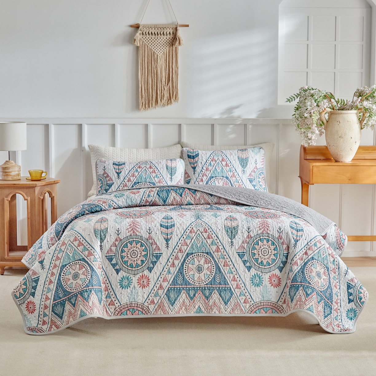 91家纺网 家纺一手货源 找家纺 （总）温宁家纺 2026新款印花床盖