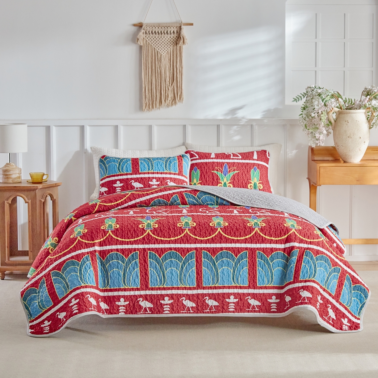 91家纺网 家纺一手货源 找家纺 （总）温宁家纺 2026新款印花床盖