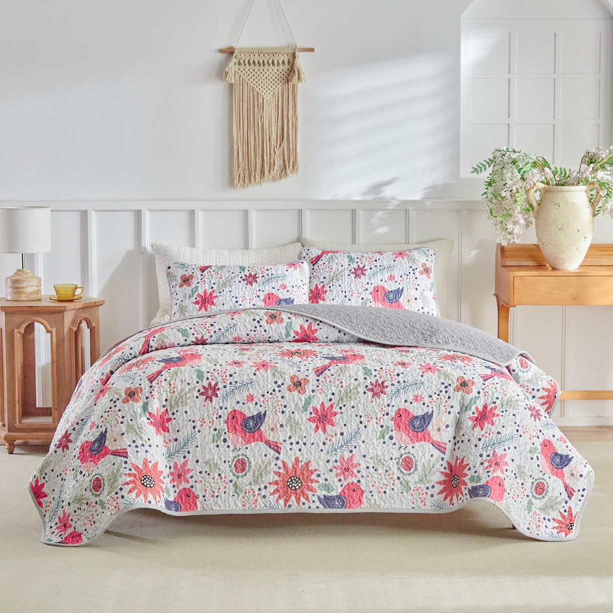 91家纺网 家纺一手货源 找家纺 （总）温宁家纺 2026新款印花床盖