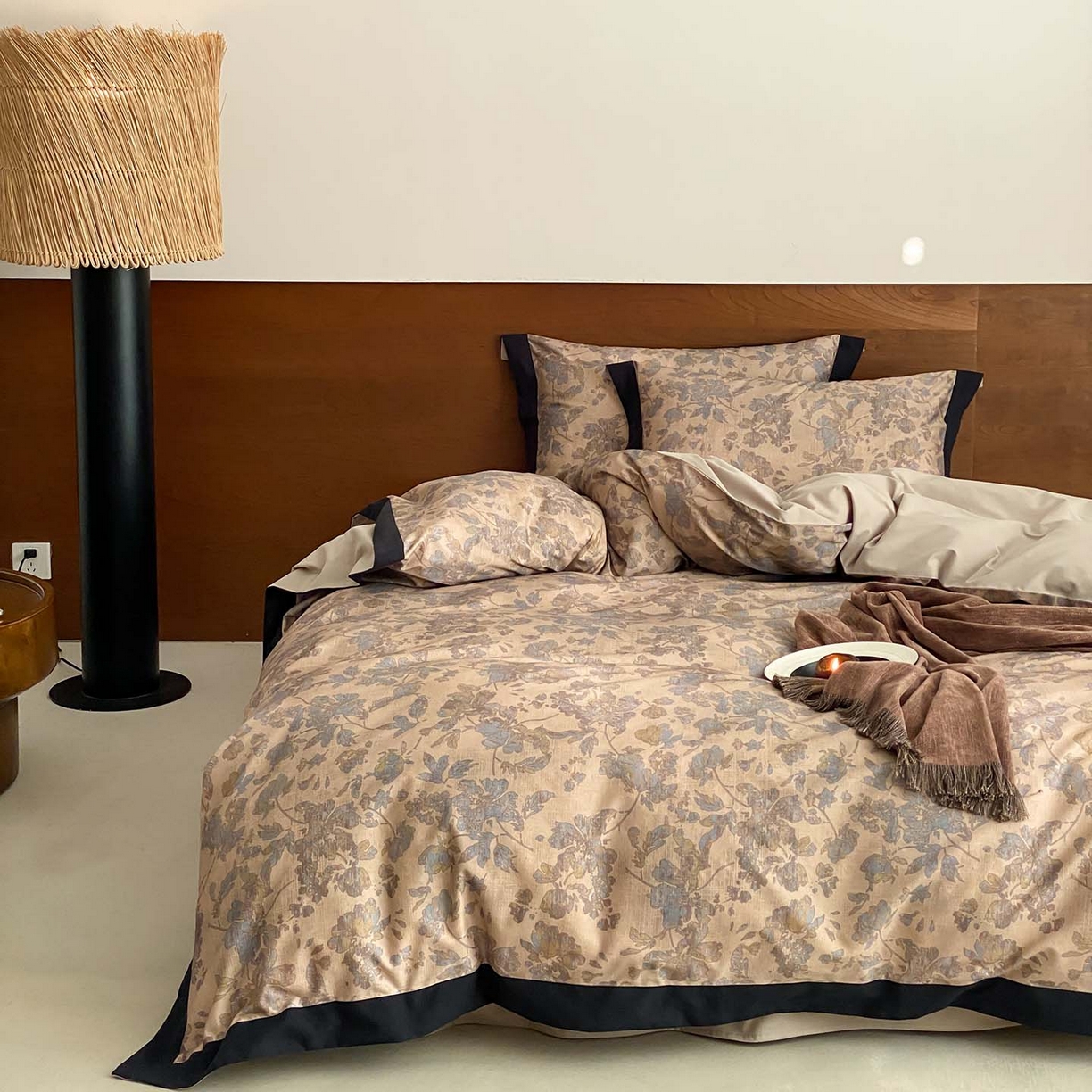 91家纺网 家纺一手货源 找家纺 （总）赫帛 2026新款50s数码全棉轻磨毛-茵蔓