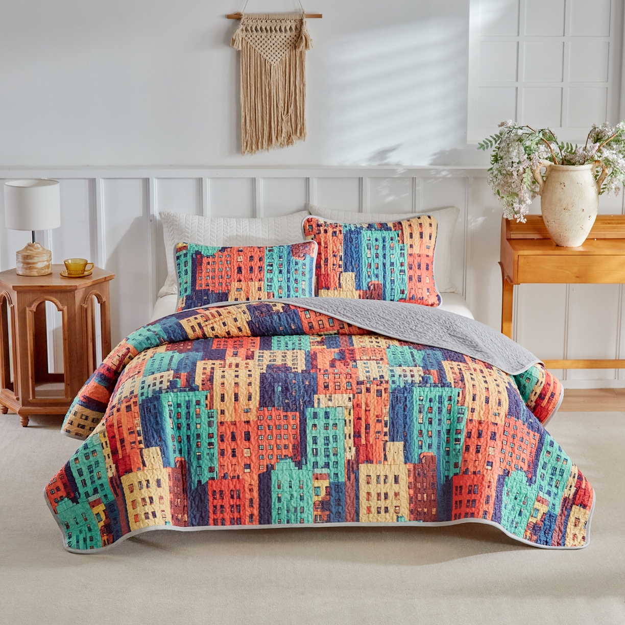 91家纺网 家纺一手货源 找家纺 （总）温宁家纺 2026新款印花床盖