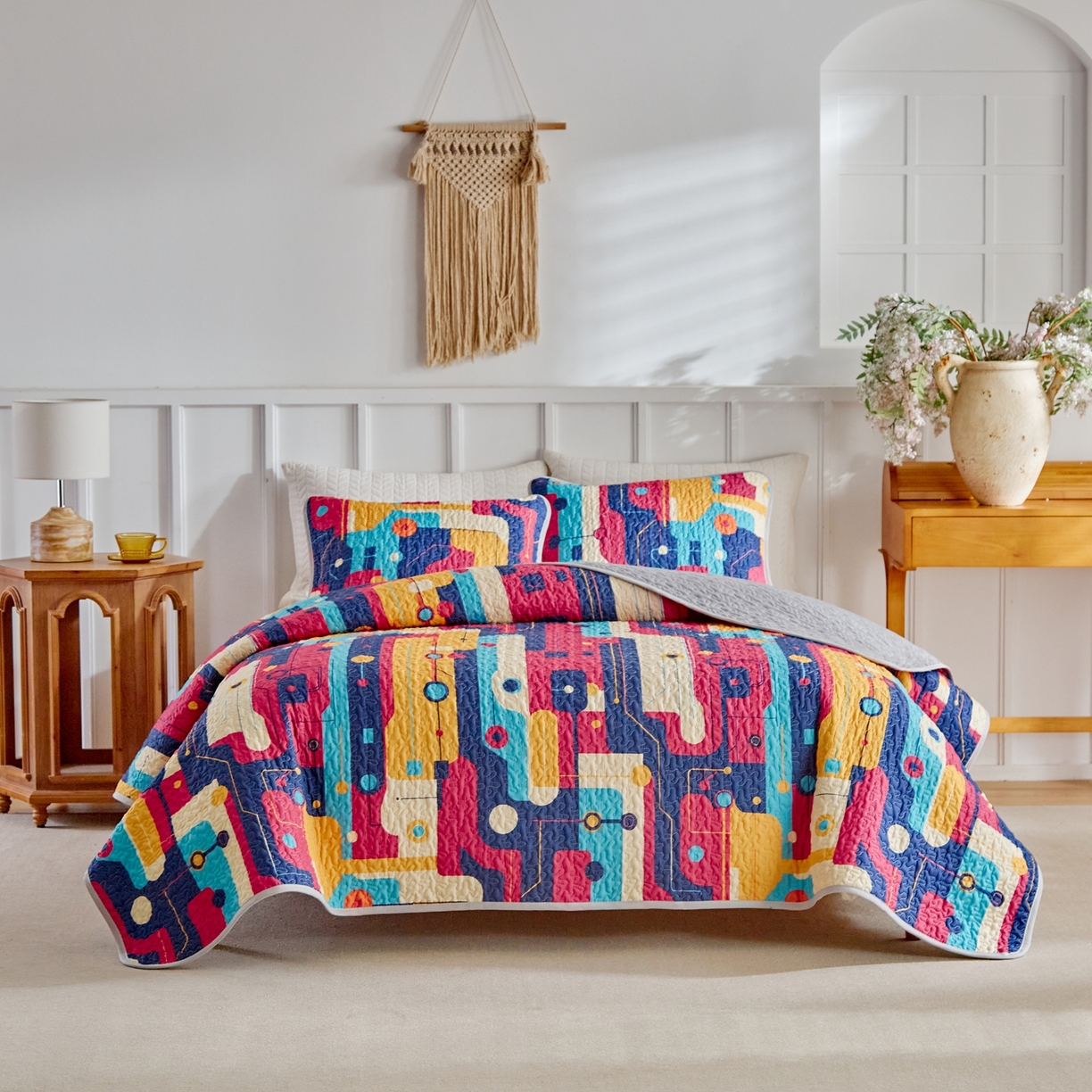 91家纺网 家纺一手货源 找家纺 （总）温宁家纺 2026新款印花床盖