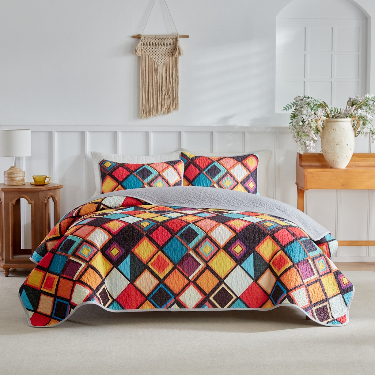 91家纺网 家纺一手货源 找家纺 （总）温宁家纺 2026新款印花床盖