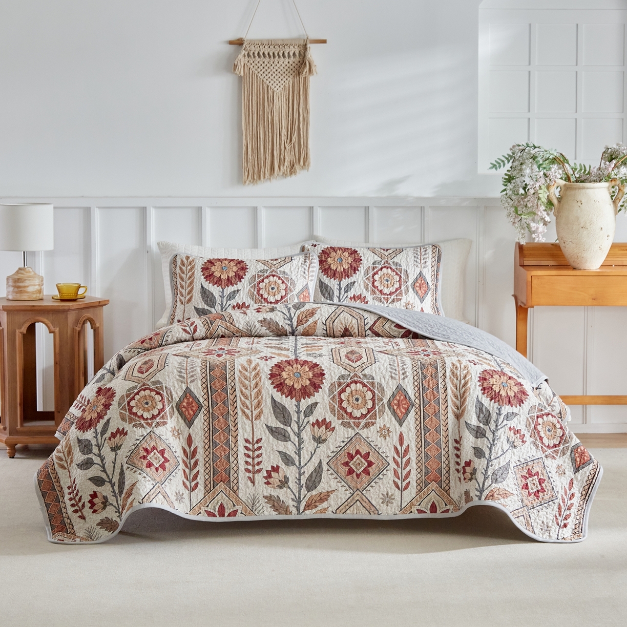 91家纺网 家纺一手货源 找家纺 （总）温宁家纺 2026新款印花床盖