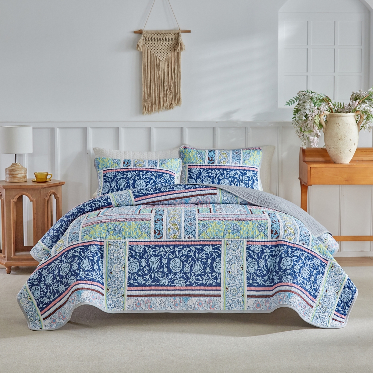 91家纺网 家纺一手货源 找家纺 （总）温宁家纺 2026新款印花床盖