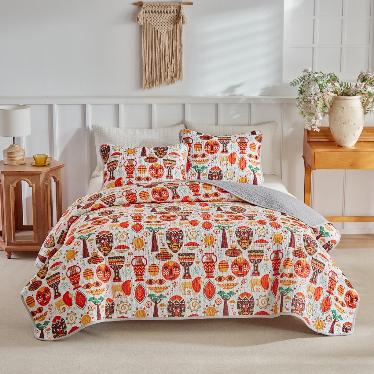 91家纺网 家纺一手货源 找家纺 温宁家纺 2026新款印花床盖 0080