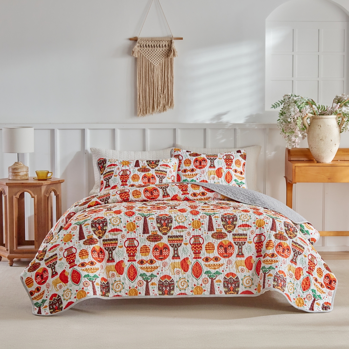 温宁家纺 2026新款印花床盖 0080